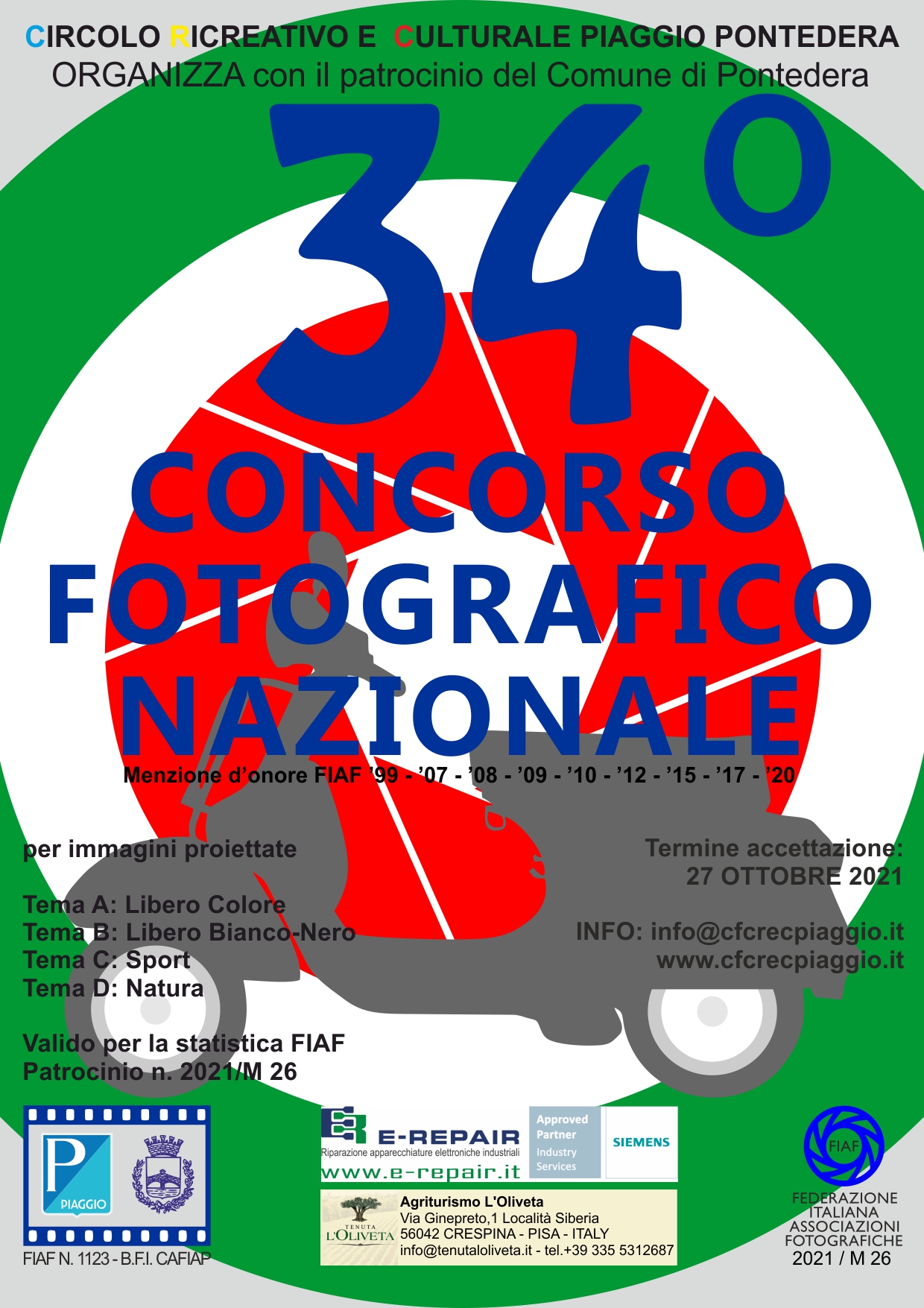 locandina 34 concorso nazionale